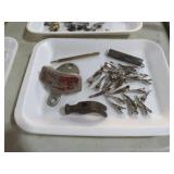 COLL. COCA COLA OPENER, HAIR PINS & MISC