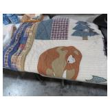 FULL SIZE CABIN QUILT