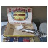 VINTAGE ODDITY HYPODERMIC NEEDLE & CIGAR BOX