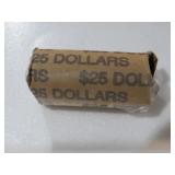 ROLL OF DOLLAR COINS - UNRESEARCHED