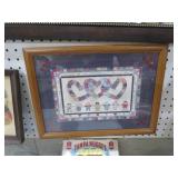 FRAMED HEARTS OF THE CHILDREN ART PIECE