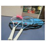 NEW LITIAN SPORT TENNIS RACKETS & BALL SET W/ BAG