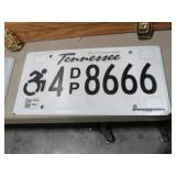 RARE 666 HANDICAP CAR TAG