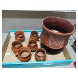 AZTEC TERRACOTTA POTTERY