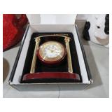 PAUL SEBASTIAN CLOCK & PEN SET (NOS)