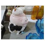 VTG STACKED FARM ANIMAL COOKIE JAR
