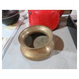 VTG HEAVY BRASS SPITOON