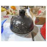 RAILROAD TOLENDO TORCH SMUDGE POT ANTIQUE FLARE