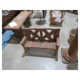 SMALL CONCRETE BENCH