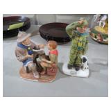 NORMAN ROCKWELL BOY SCOUTS OF AMERICA FIGURINES