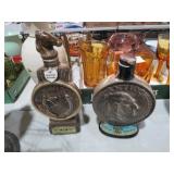(2) VTG JIM BEAM DECANTERS