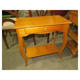 WOOD 1 DWR SIDE TABLE