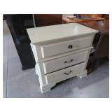 SOLID WOOD PAINTED 3 DWR CHEST