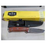 BUCK FIXED BLADE HUNTING KNIFE W/ SHEATH & BOX