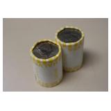 (2) UNRESEARCHED KENNEDY HALF DOLLAR BANKROLLS
