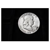 1951 P FRANKLIN HALF DOLLAR 90%