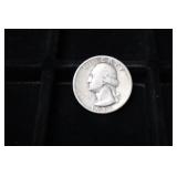KEY 1932 S WASHINGTON QUARTER 90%