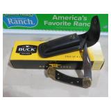 BUCK LOCK BLADE KNIFE W/ SHEATH & BOX -NEW
