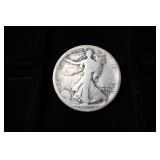 1916 OBV S WALKING LIBERTY HALF DOLLAR 90%