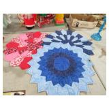(3) 19" HAND QUILTED DOILIES
