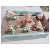 HOMCO PIXIE ELVES, FROGS & BEARS