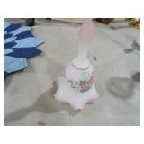 FENTON BURMESE HANDPAINTED SIGNED BELL