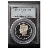 2002 S KENNEDY HALF DOLLAR 90% PR69DCAM