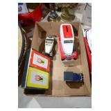 TOY CARS, CAR BANK, MISC