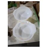 VTG PYREX HANDPAINTED CANDLEGLOW PATTERN