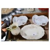 NICE COLL OF CHINA PITCHER, BOWLS