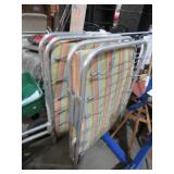 (2) VTG CAMPING LOUNGE COTS