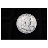 1952 D FRANKLIN HALF DOLLAR 90%