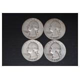 1952 P/D/S, 1953 P WASH. QUARTERS 90%