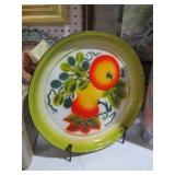 VINTAGE GRANITEWARE TRAY
