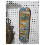 METAL HAPPY CAMPERS THERMOMETER