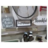 (3) WOOD ADVERTISEMENT SIGNS
