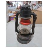 VINTAGE DIETZ BARN LANTERN WITH GLASS GLOBE