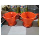 METLOX TOPPYTRAIL SUGAR AND CREAMER SET