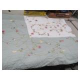 FULL SIZE EMBROIDERED GROW QUILT
