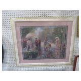 FRAMED ARTIST SIGNED PRINT