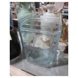 ANTIQUE DELCO GLASS CAR BATTERY HOLDER