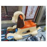VINTAGE FISHERPRICE ROCKING DOG