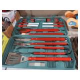 NEW GRILL SET WITH CASE