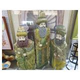 (3) PANEL KINGS FIRE SCREEN