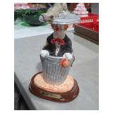 JJ JONES CLOWN NN TRASH BARREL FIGURE