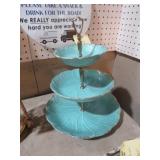 1950S CALIFORNIA CERAMIC SERVING TRAY