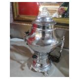 VINTAGE CHROME COFFEE POT DISPENSER