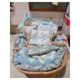 BABY BASKET AND CRIB QUILTS