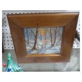 VINTAGE SIGNED OIL ON BOARD