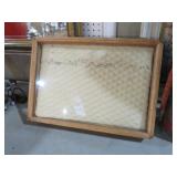 OAK COUNTER TOP SHOWCASE